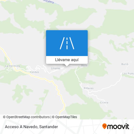 Mapa Acceso A Navedo