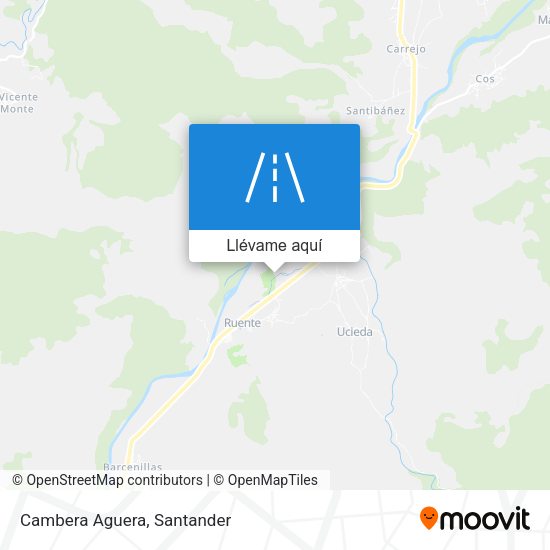 Mapa Cambera Aguera
