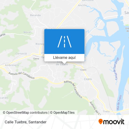 Mapa Calle Tuebre