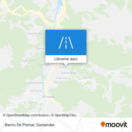 Mapa Barrio De Pomar