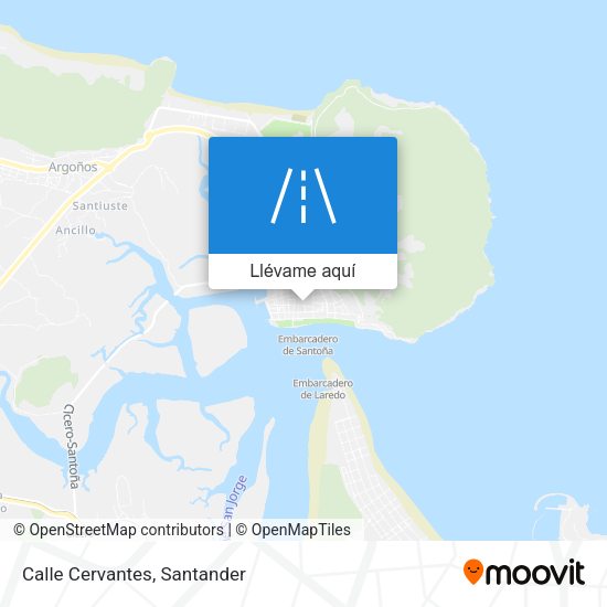 Mapa Calle Cervantes