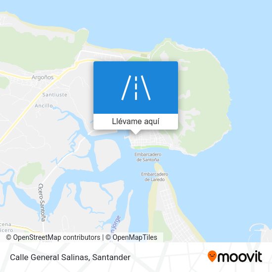 Mapa Calle General Salinas