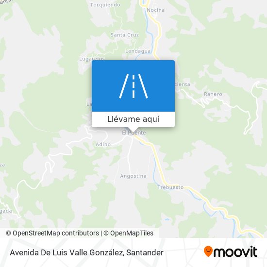 Mapa Avenida De Luis Valle González