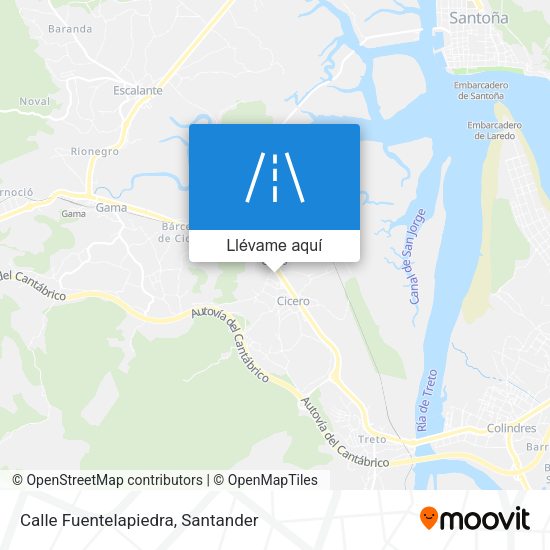 Mapa Calle Fuentelapiedra
