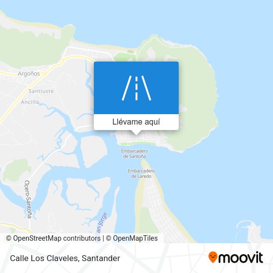 Mapa Calle Los Claveles