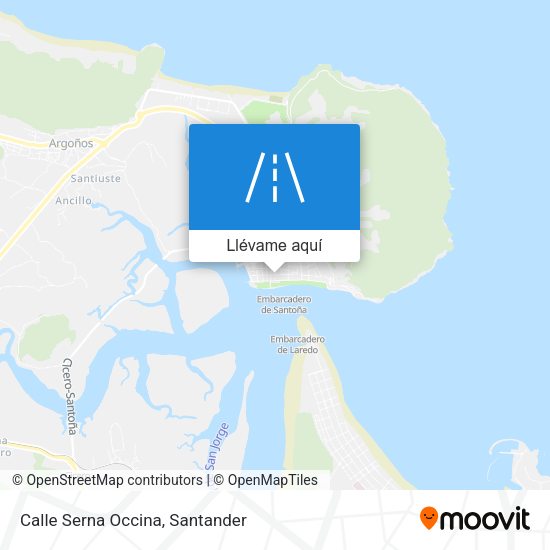 Mapa Calle Serna Occina
