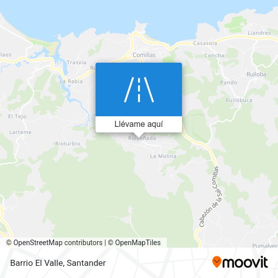 Mapa Barrio El Valle