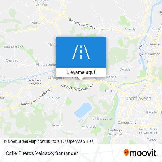 Mapa Calle Piteros Velasco