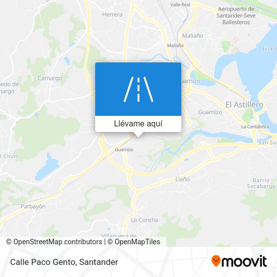 Mapa Calle Paco Gento