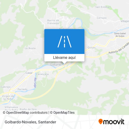 Mapa Golbardo-Novales