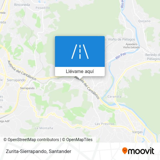Mapa Zurita-Sierrapando