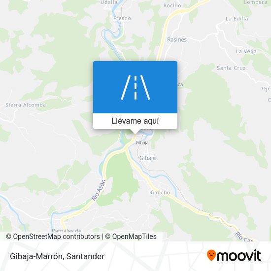 Mapa Gibaja-Marrón