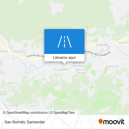 Mapa San Román