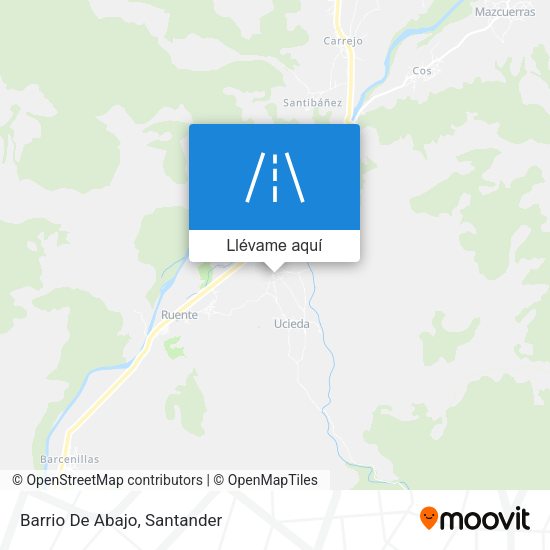 Mapa Barrio De Abajo