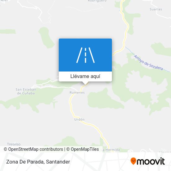 Mapa Zona De Parada