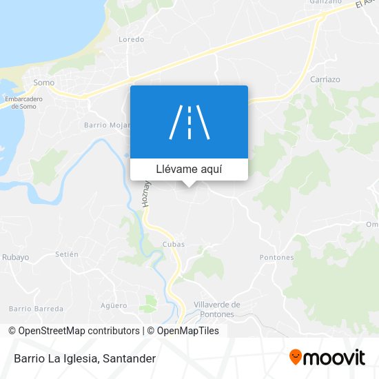 Mapa Barrio La Iglesia