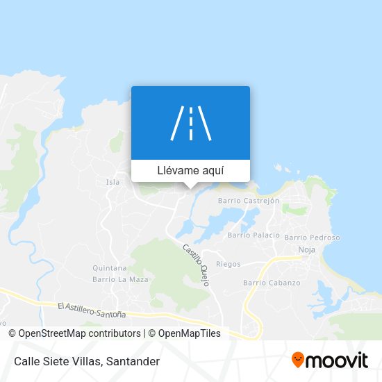 Mapa Calle Siete Villas
