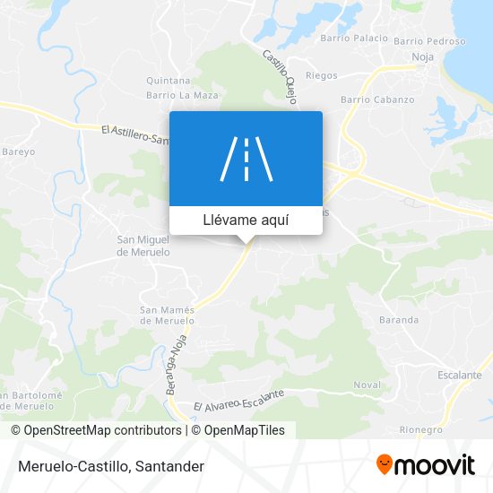 Mapa Meruelo-Castillo