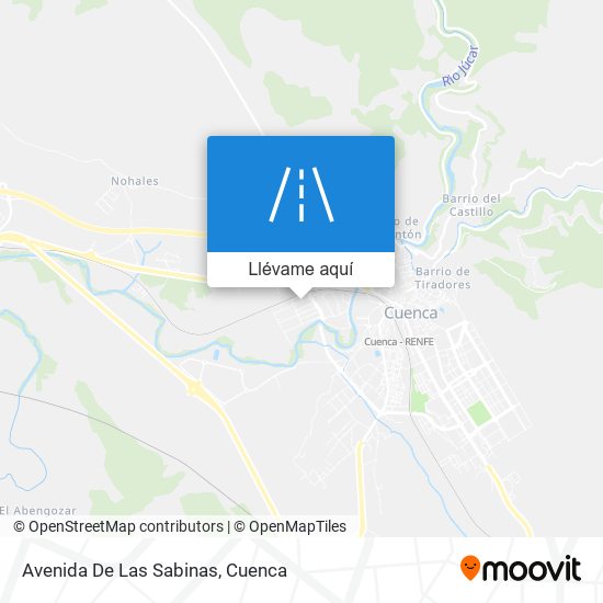 Mapa Avenida De Las Sabinas