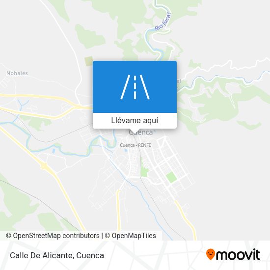 Mapa Calle De Alicante