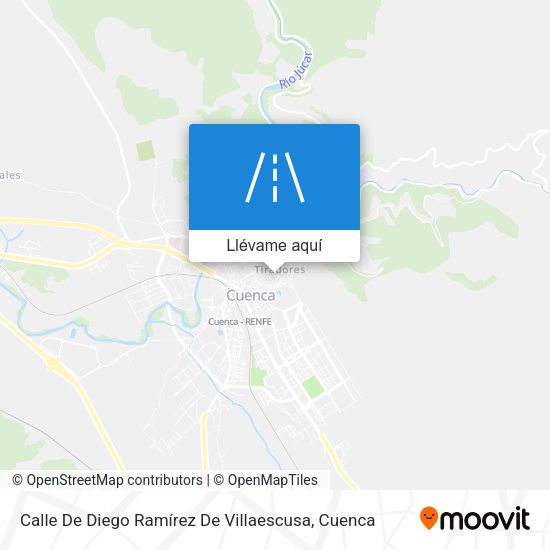 Mapa Calle De Diego Ramírez De Villaescusa