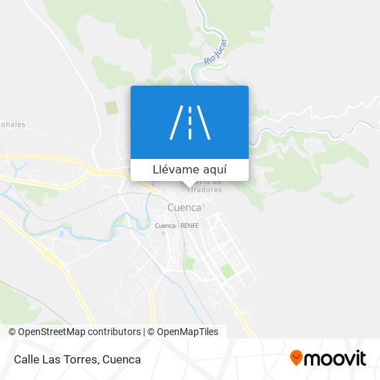 Mapa Calle Las Torres