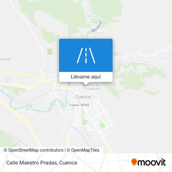 Mapa Calle Maestro Pradas