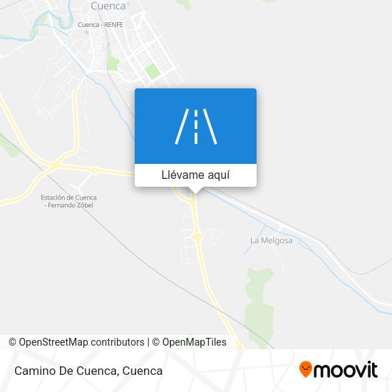 Mapa Camino De Cuenca