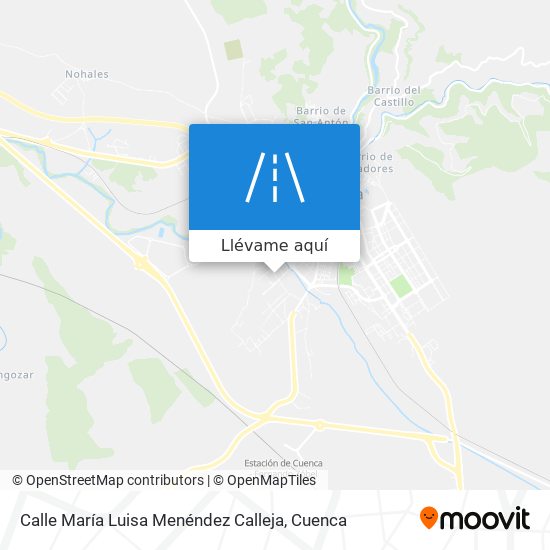 Mapa Calle María Luisa Menéndez Calleja