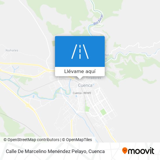 Mapa Calle De Marcelino Menéndez Pelayo