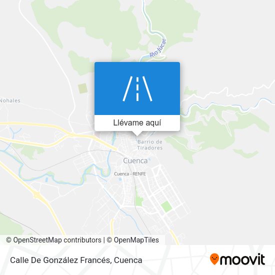 Mapa Calle De González Francés