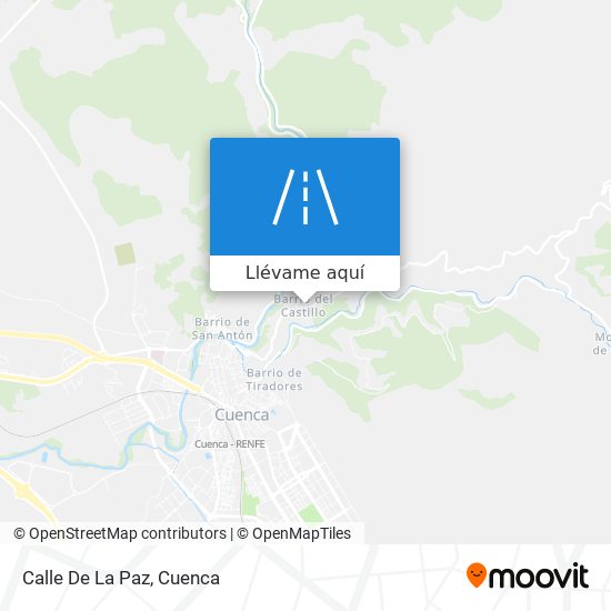Mapa Calle De La Paz