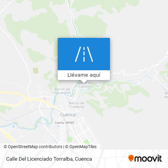 Mapa Calle Del Licenciado Torralba