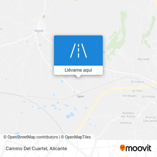 Mapa Camino Del Cuartel