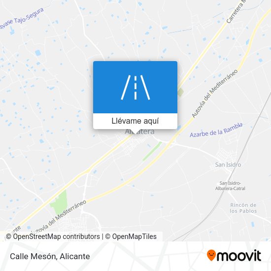 Mapa Calle Mesón