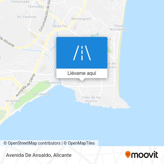 Mapa Avenida De Ansaldo