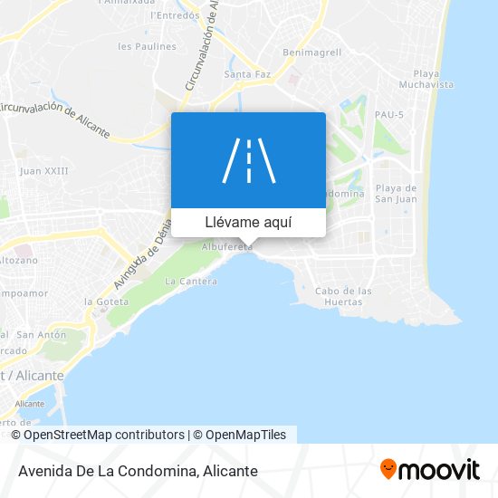 Mapa Avenida De La Condomina