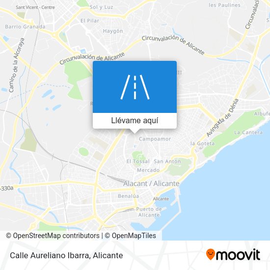 Mapa Calle Aureliano Ibarra
