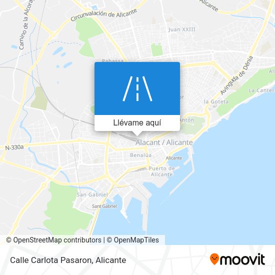 Mapa Calle Carlota Pasaron