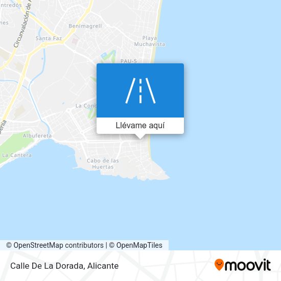 Mapa Calle De La Dorada