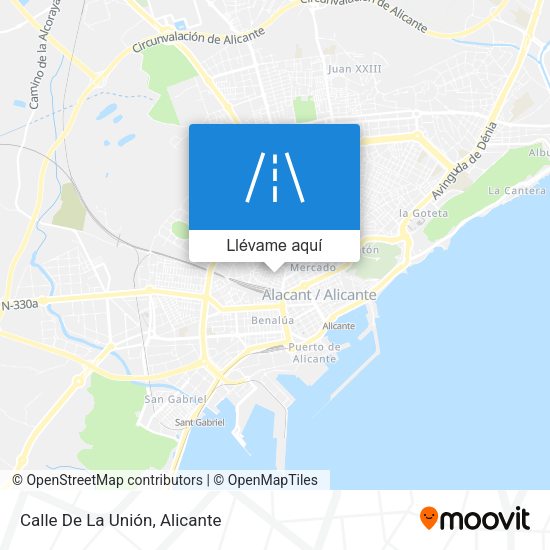 Mapa Calle De La Unión