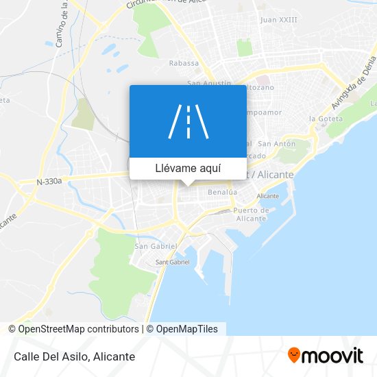 Mapa Calle Del Asilo