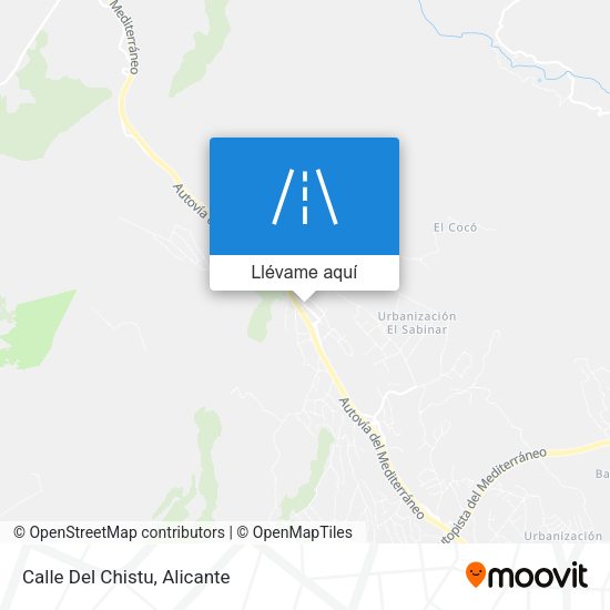 Mapa Calle Del Chistu
