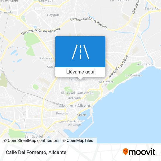 Mapa Calle Del Fomento