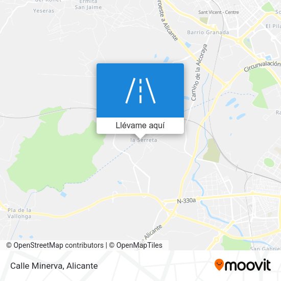 Mapa Calle Minerva