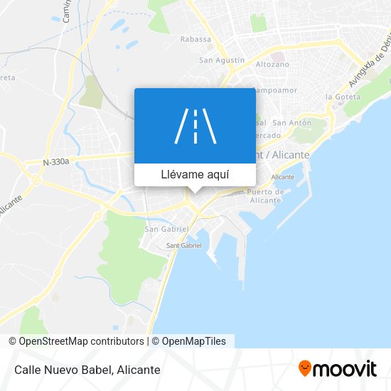 Mapa Calle Nuevo Babel