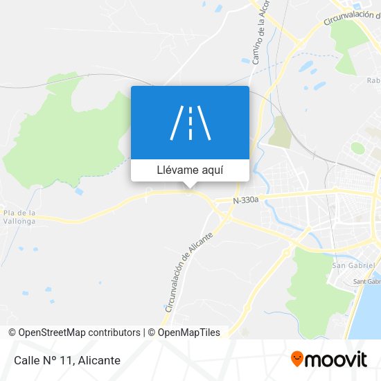 Mapa Calle Nº 11