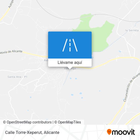 Mapa Calle Torre-Xeperut