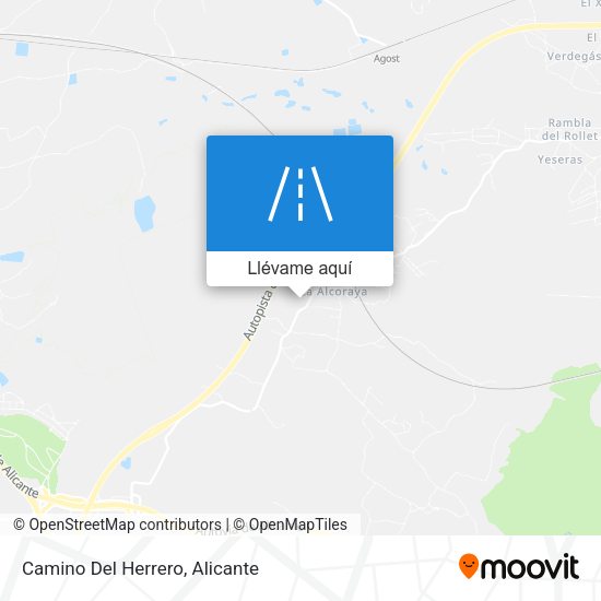 Mapa Camino Del Herrero