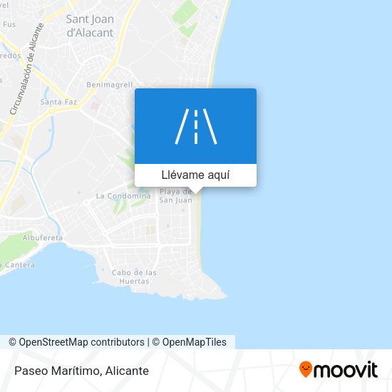 Mapa Paseo Marítimo
